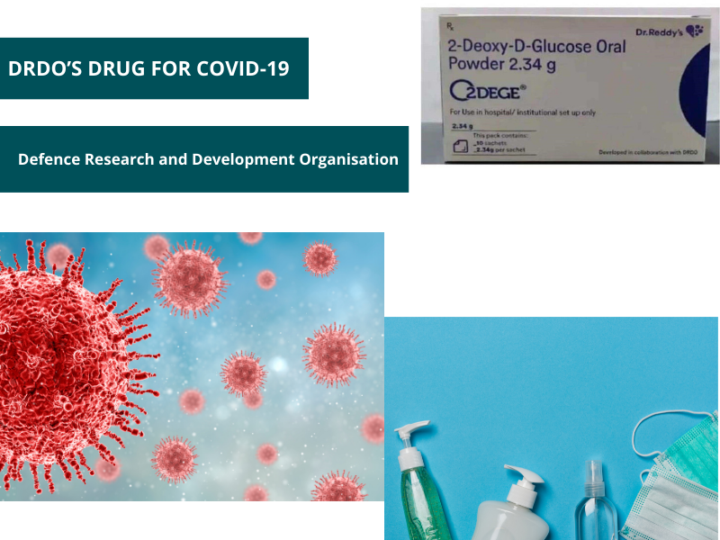 DRDO’S DRUG FOR COVID-19